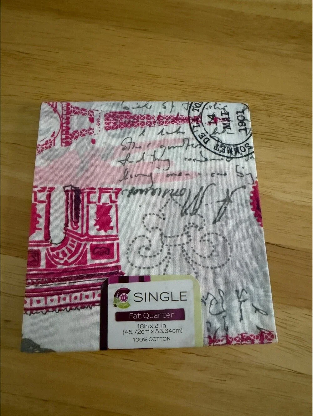 Fabric Editions Paris Fat Quarter 18in x 21in Fabric